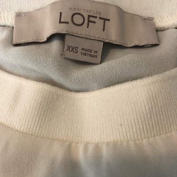 Ann Taylor Loft white blouse - Picture 5 of 5